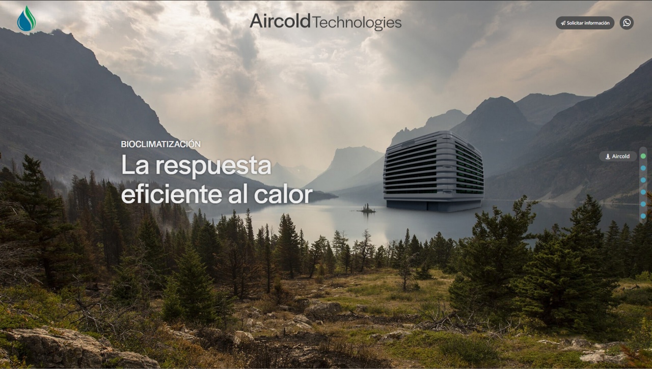 Diseño web Aircold Technologies